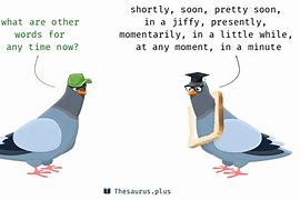 any time now